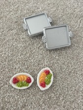 Sylvanian Families Wedding Day Reception SPARE silver hosting tray wedding food