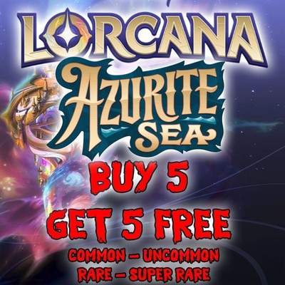 Lorcana Azurite Sea - Einzelkarten - NON FOIL