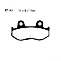 Bremsbelag BremsbeläGe Ebc FA092TT Vorne FüR Honda Cr 500 R Bj. 1984-1986