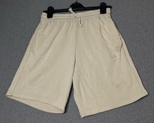 Adidas Fleece Shorts Size S Beige