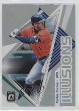 2019 Panini Donruss Optic Optic Illusions Holo Prizm Carlos Correa #OI-9 0ha3