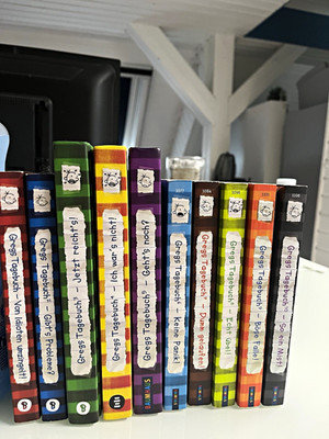 Jeff Kinney Gregs Tagebuch |Bücher-Set (mehrere Bände) | Deutsch | gebunden