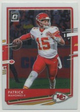 Patrick Mahomes II 2020 Donruss Optic Football Card #1 Kansas City Chiefs