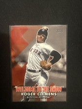 2022 Topps Roger Clemens. Welcome to the Show Insert