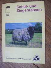Klaus DITTRICH Schaf- und Ziegenrassen *Begleitheft AID illustriert kt. 1995*