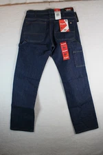Dickies Relaxed Fit Straight Leg Carpenter Jeans 40x32 Blue Jeans New - SALE
