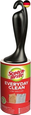 Scotch-Brite Everyday Clean Fusselroller, 1 Rolle 56 Blatt - Fusselrolle für