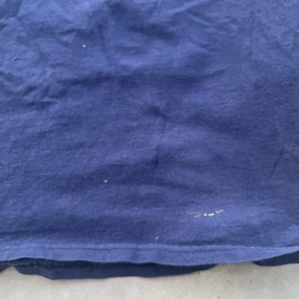 Youth Vintage XL Nike Long Sleeve Shirt Red Striped Blue White Tag made in USA - Image 4 of 4