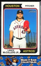 Lance McCullers Jr. 2023 Topps Heritage #235 Houston Astros Baseball