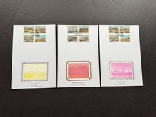 Namibia 1991 MaxiSilk FDC Card +Tourist Camps #702-05 +3 Colors +3 Cards