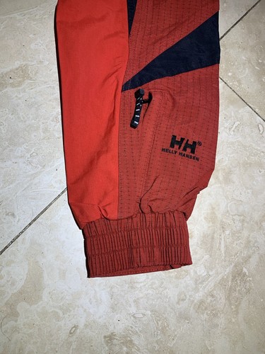 Vtg Helly Hansen Equipe Ski Suit Snowsuit Helly Tech Red One piece Bib Women’s M - Picture 5 of 17