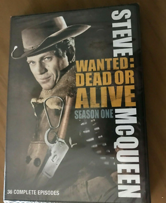 Wanted Dead or Alive--Season One--DVD--Steve McQueen--BrandNew | eBay