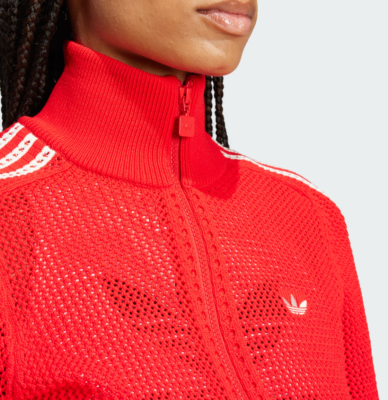 adidas Originals Premium Crochet Track Top Women Jacket Top [US:S