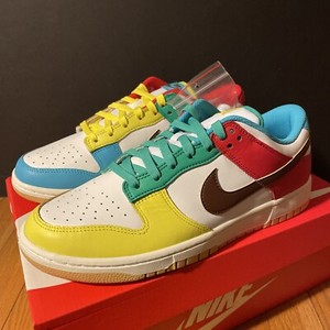 Nike Dunk Low SE “Free .99/White Multi-Color” Size 12 - Nike Dunk SE Low Free.99 - White for sale online  main image 4