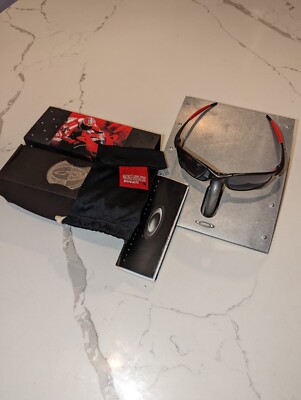 OAKLEY JULIET X-L 箱付希少 Rare Oakley Juliet X Metal Plasma Frame/Ice Iridium Lenses W