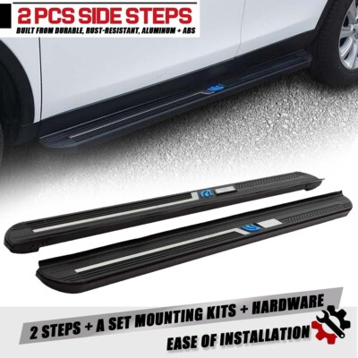 2PCS Running Boards Side Step Nerf Bar Fit 2023 2024 Chirey JETOUR X70 X70 PLUS