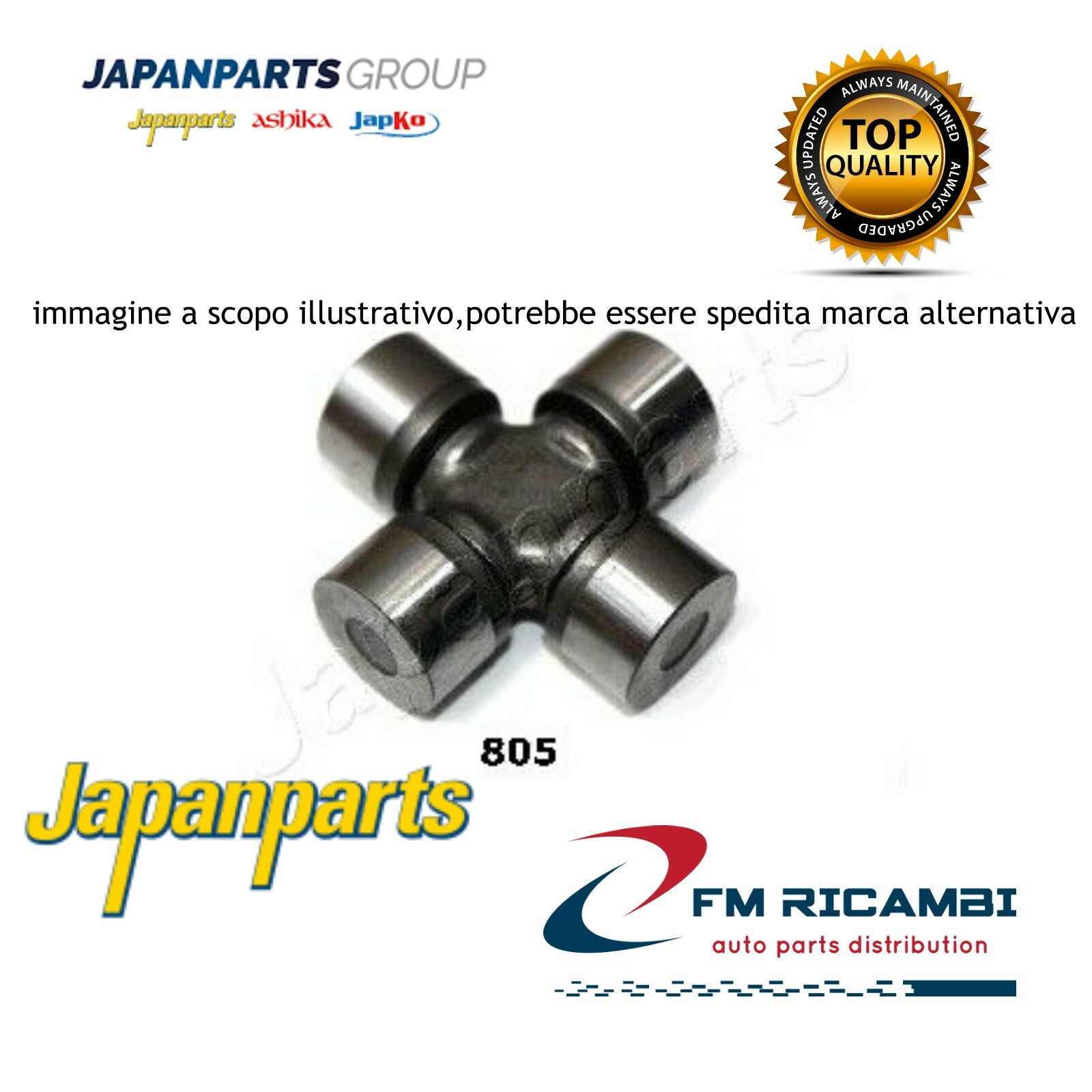 JO-806 JAPANPARTS CROCIERA CARDANICA mm.58x36 5x20 C/ING