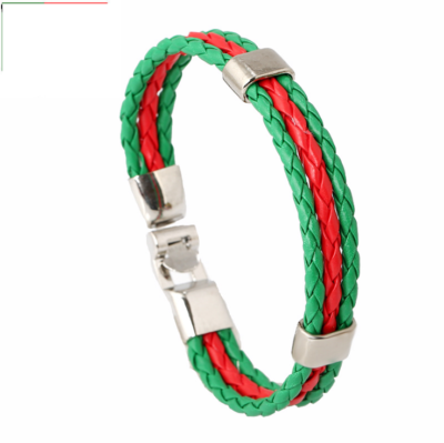 Bracelet en cuir multicouches Y2k - Les accessoires qui vous ressemblent