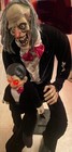 Grandin Road Ventriloquist with dummy no box Retired Halloween Animatronic — photo 7