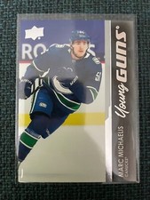 21/22 Upper Deck UD Young Guns Vancouver Canucks Marc Michaels Rookie Card #235