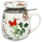 Teetasse mit Sieb und Deckel My favourite tea Hagebutte Könitz 