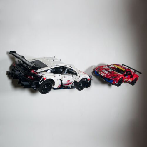 Wandhalterung für LEGO 42125 Technic Ferrari 488 GTE robustes 3D-gedrucktes Design - Bild 8 von 9