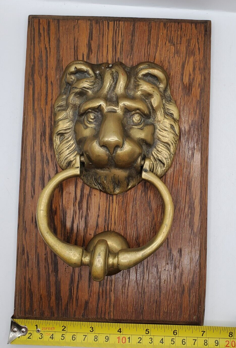 Brass Antique Lion Door Knocker