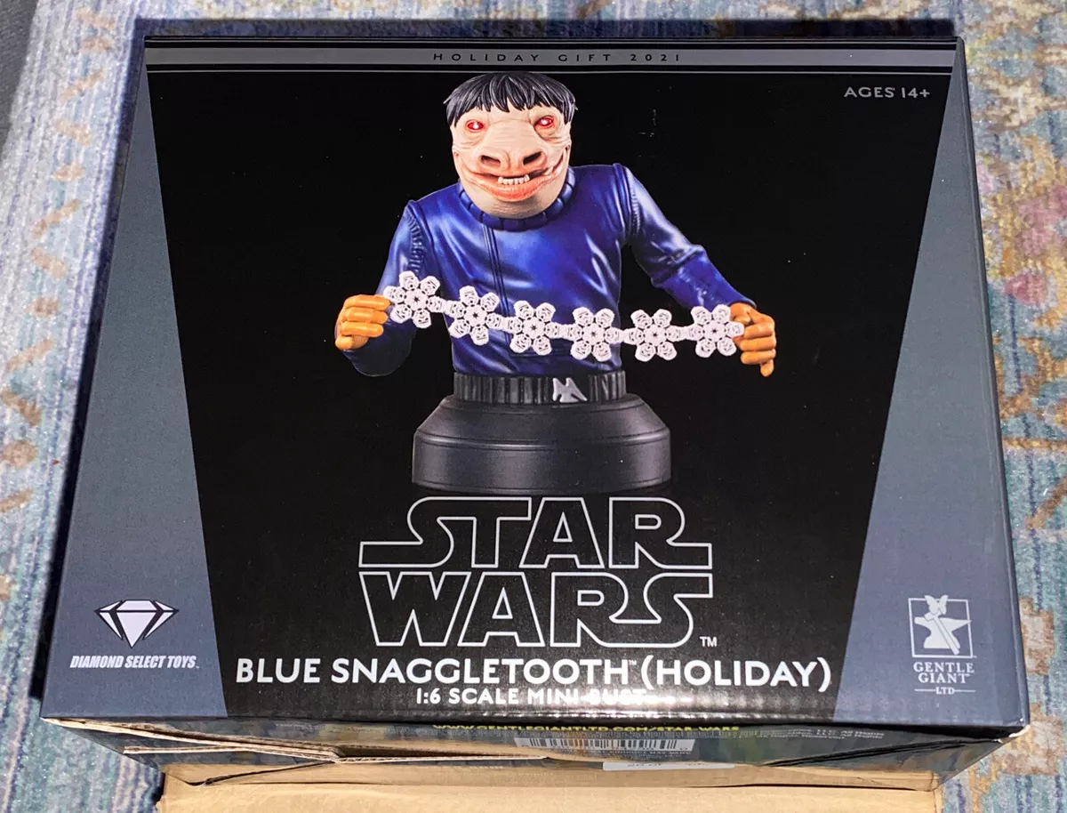 Blue Snaggletooth Holiday Gentle Giant Star Wars Premier Guild
