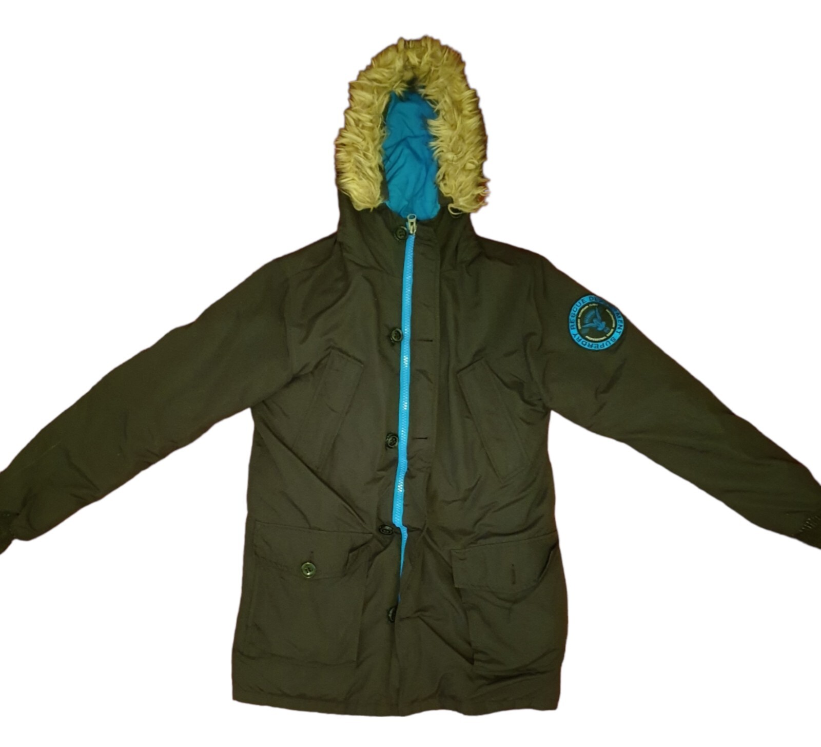 Superdry Small Navy Blue Coat