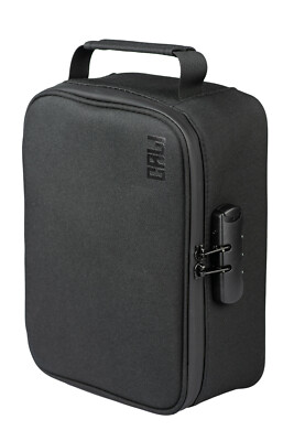 CALI große abschließbare Stash Case geruchsdicht Raucher Box Schloss Tasche UK Verkäufer