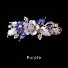 Resin Flower Barrettes Headwear Accessories Crystal Hair Clip Cute Hairpin