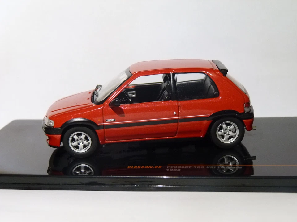 RARO 1993 1/43 Peugeot 106 XSi Le Mans Phase 1 IXO CLC523N.22 - Imagem 2 de 4