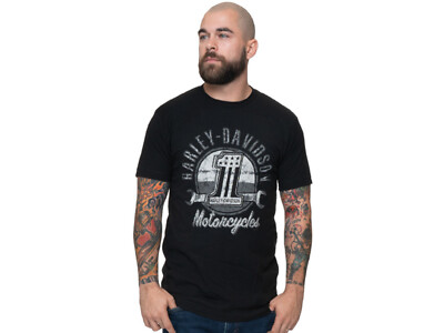 Harley-Davidson Herren Dealer T-Shirt Gray Wrench 40291593