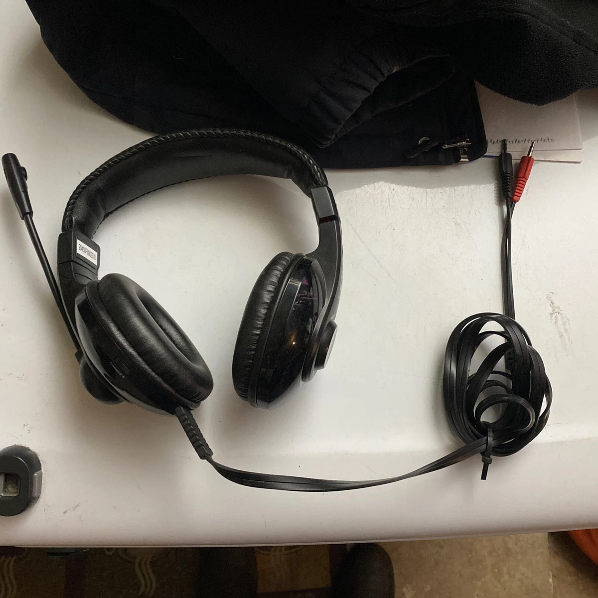 Zalman ZM HPS200 Black Headband Headset With Microphone Sound