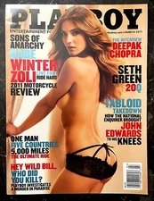 Playboy Magazine March 2011 Cover: Winter Zoli Playmate: Ashley Mattingly-MINT!