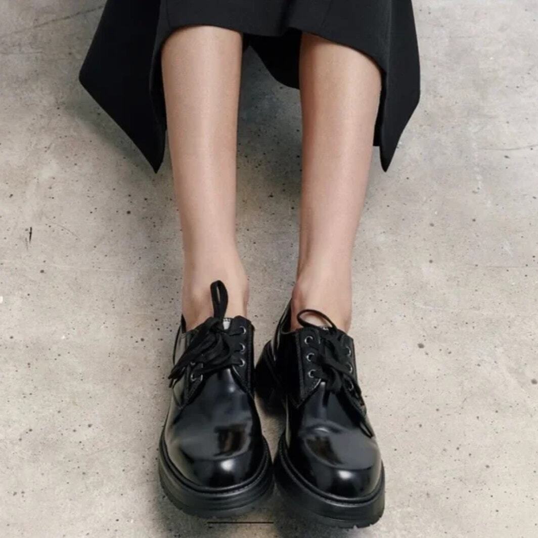 ★ドイツ発*ZARA × SR_A*新作*本革スニーカー/BLACK★ s-l1200.jpg