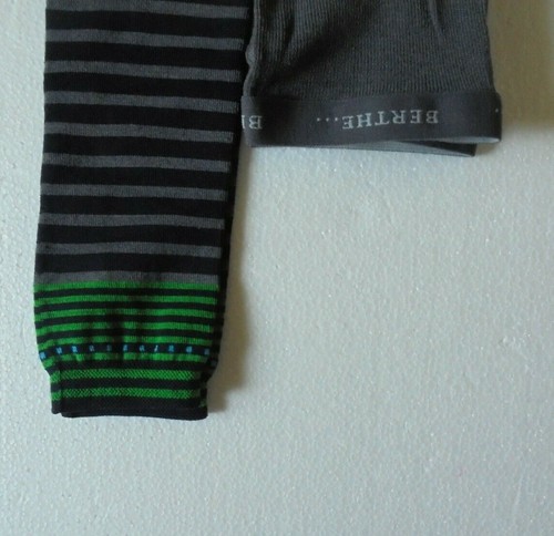 BERTHE AUX GRANDS PIEDS LEGGINGS SEMI OPAQUES EN COTON FIL D'ÉCOSSE MÉLANGÉ - Foto 21 di 31