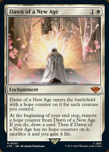 Mint/Near-Mint, English - 1 x MTG Dawn of a New Age The Lord of the Rings: Tales