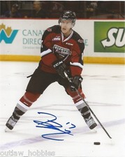 Vancouver Giants Tyler Benson Autographed Signed 8x10 WHL Photo COA D