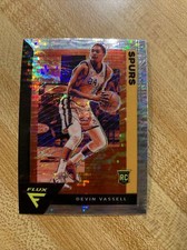 Devin Vassell Rookie Card RC 2020-21 Flux Basketball Silver Pulsar Prizm #219