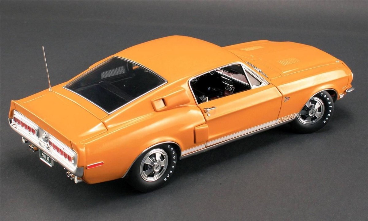 ACME 1968 FORD SHELBY MUSTANG GT 500 KR ORANGE WT 5014 #3 1