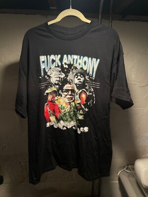 NEW XXL Sam Hyde F*** Anthony Fantano T Shirt Christ Dillenger