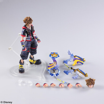 Square Enix Kingdom Hearts III Bring Arts SOLA Action Figure Japan