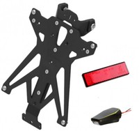 Set Nummernschildhalter Lightech Licht FüR Yamaha YZF-R3 300 2015 2016 2017