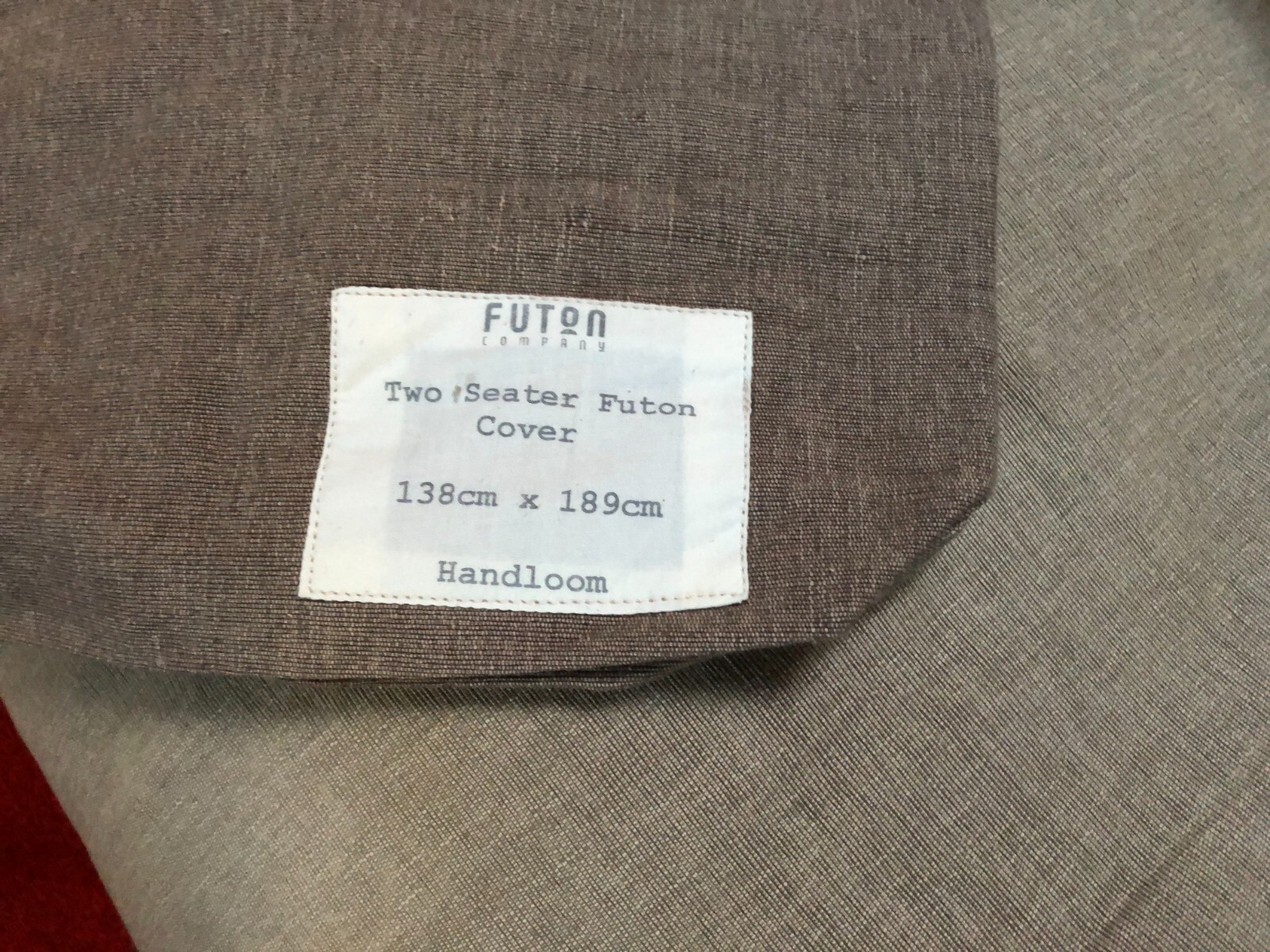 Futon Company Birch Double Sofa Bed with Brown Cover eBay