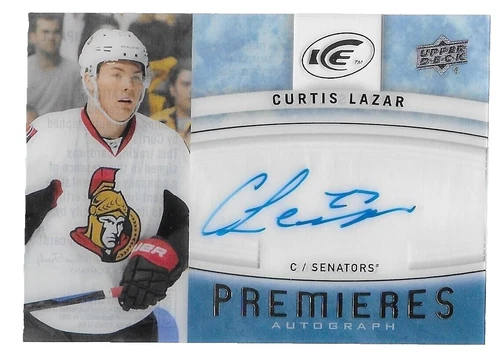 Upper Deck Curtis Lazar Ice Hockey Sports Trading Cards