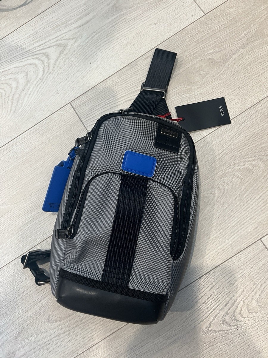 NWT Tumi FIFE Slim Sling Bag Light Gray Blue | eBay NWT Tumi FIFE Slim Sling Bag Light Gray Blue | eBay