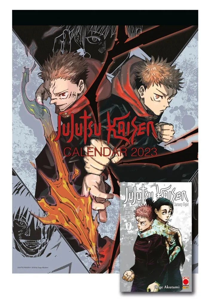 Jujutsu Kaisen Calendario 2023 + Numero 0 Variant Limited - Planet manga - Nuovo