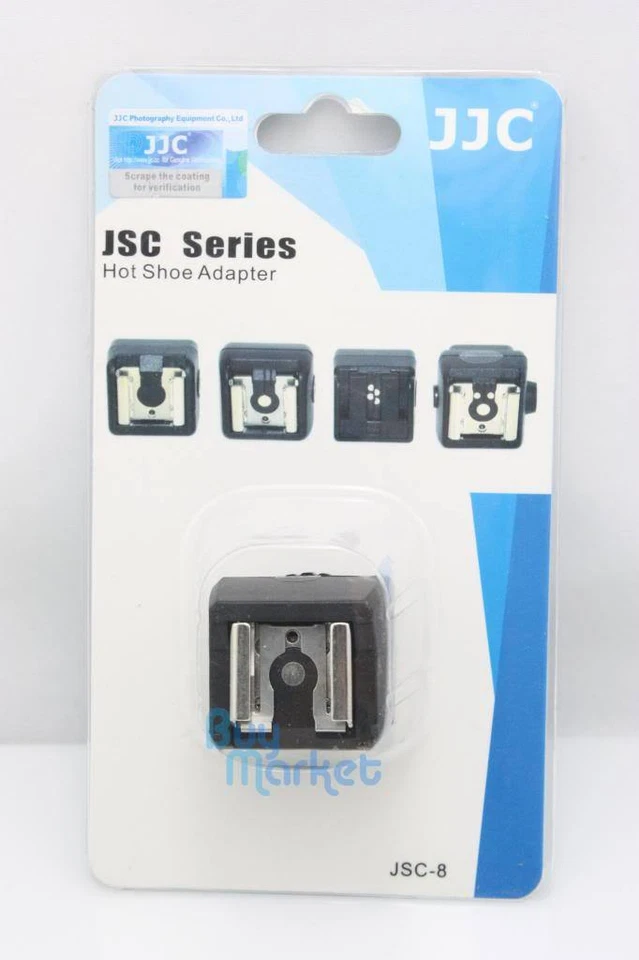 JJC Blitzschuh-Adapter für PC weibliche Verkaufsstellen Schuh Blitz speedlight - Image 3 of 4