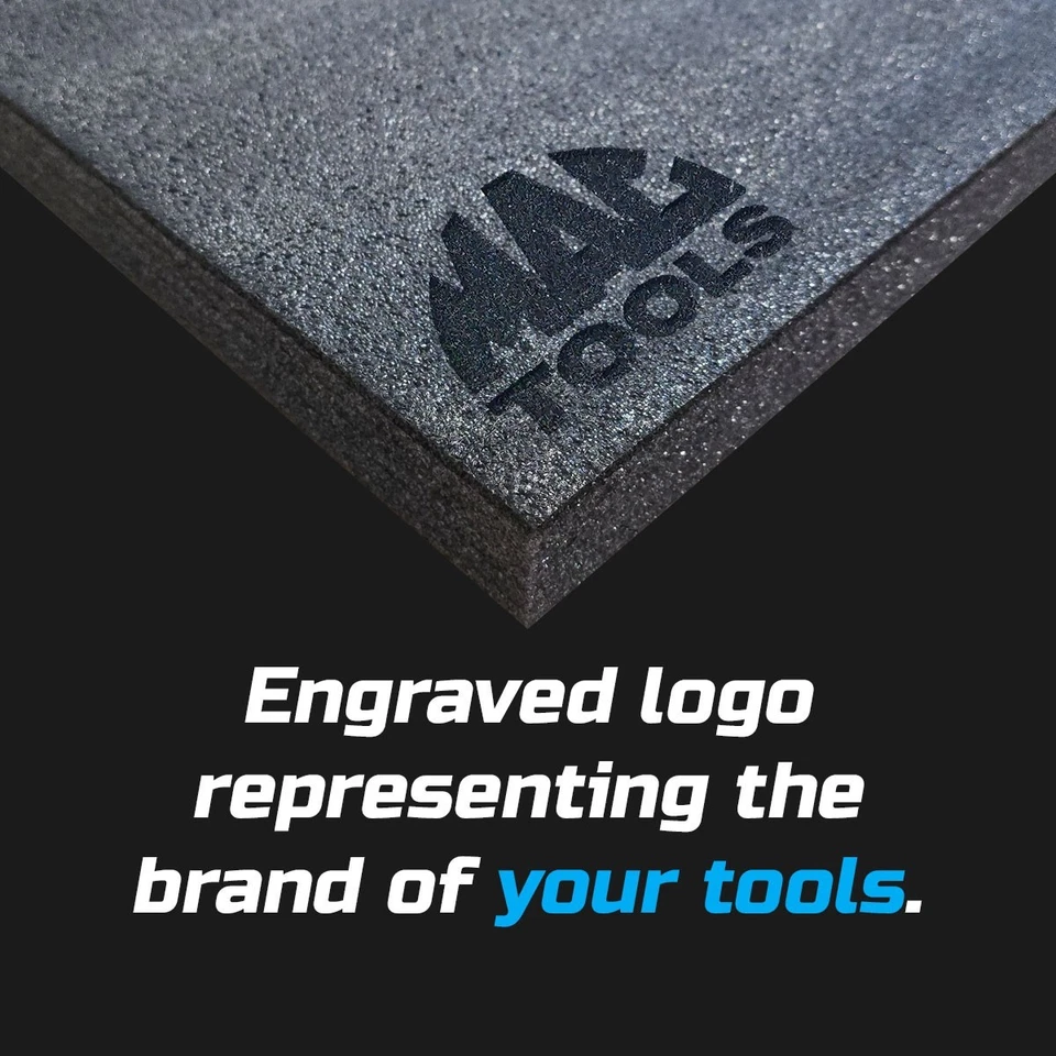 MAC TOOLS dark shadow foam tool tray insert storage organizer toolbox kit set - Image 3 of 4